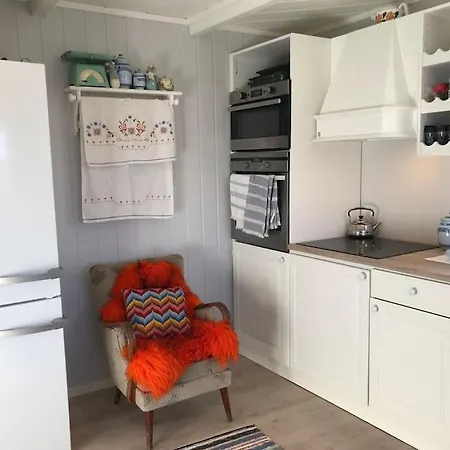 Restaurert Nordlandshus ברונויסונד